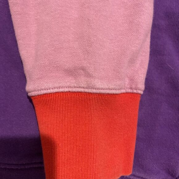 Teddy Fresh Color Block Pastel‎ Hoodie  Mens Size Large - Picture 10 of 12